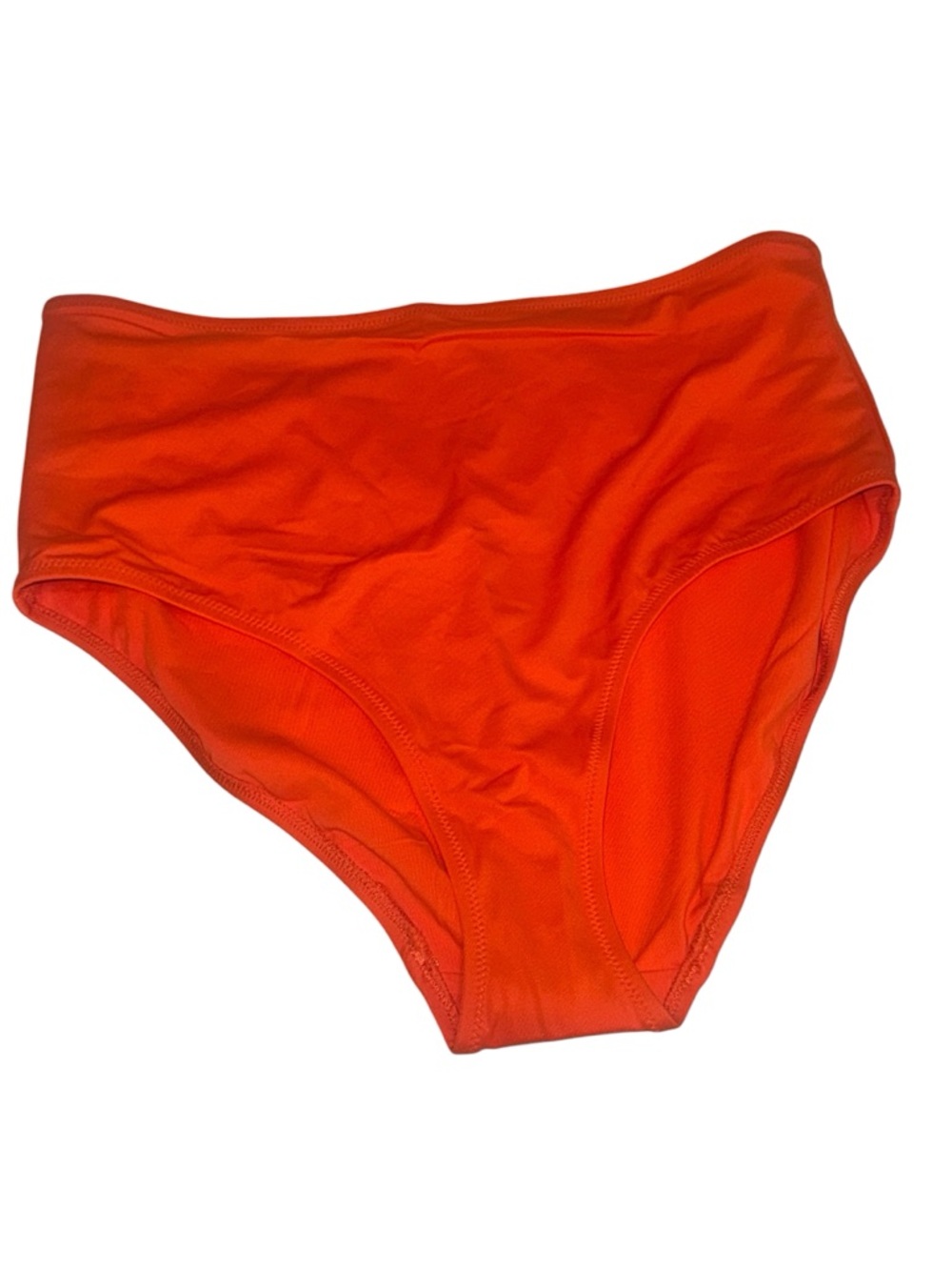 Amazon Essentials Women’s High-Waist Bikini Bottoms in Orange